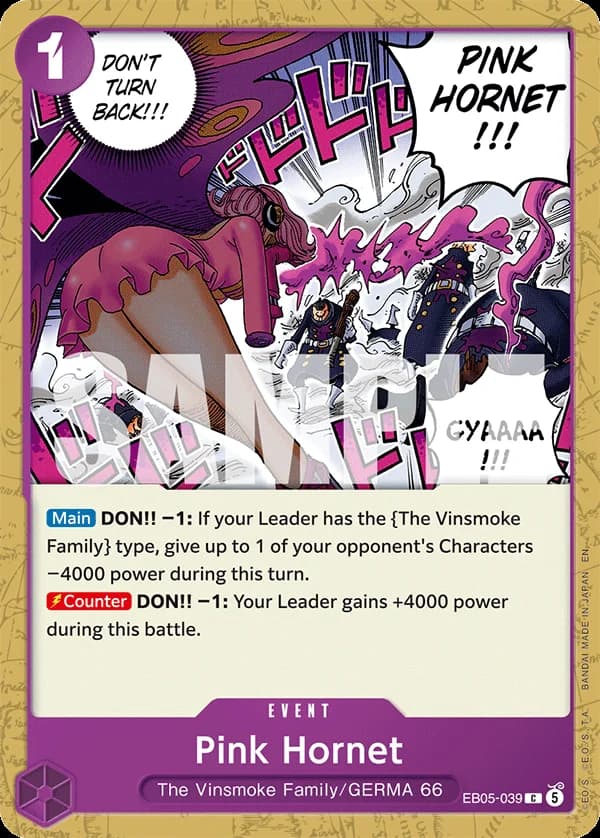 Pink Hornet