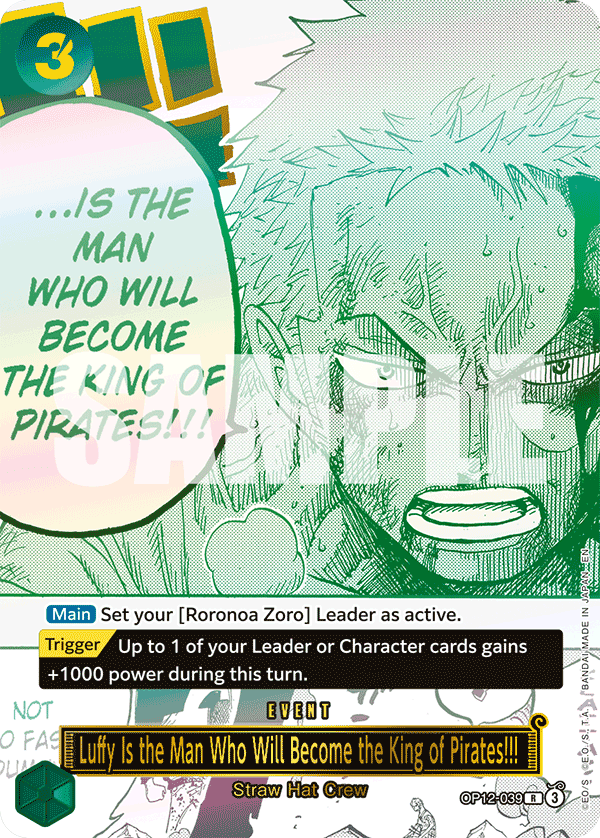 Luffy Is the Man Who Will Become the King of Pirates!!!