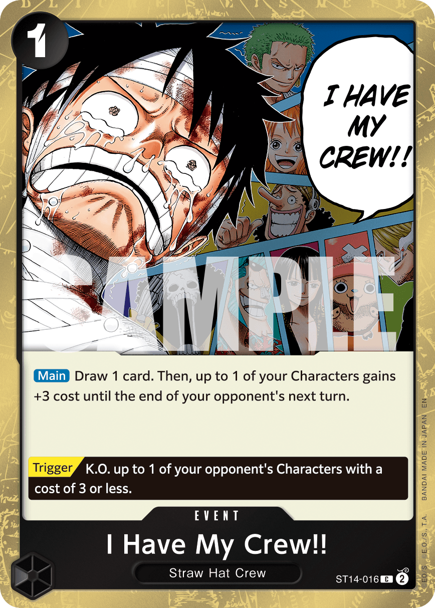 I Have My Crew!!