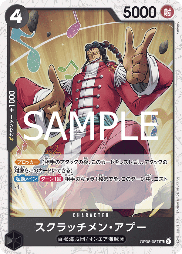 スクラッチメン・アプー